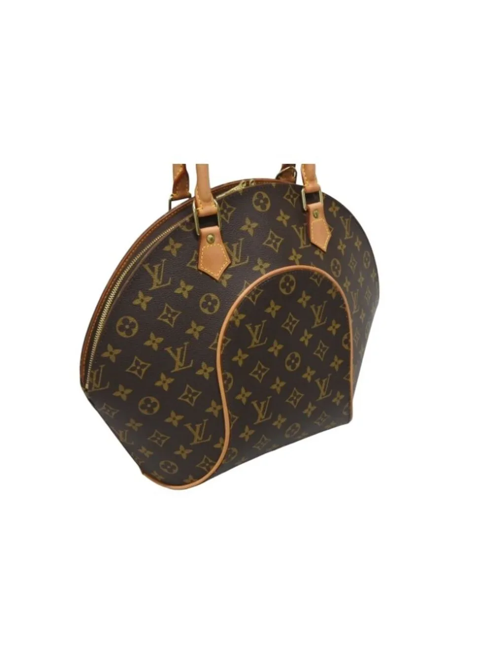 Louis Vuitton Handbag Ellipse MM Monogram Gold